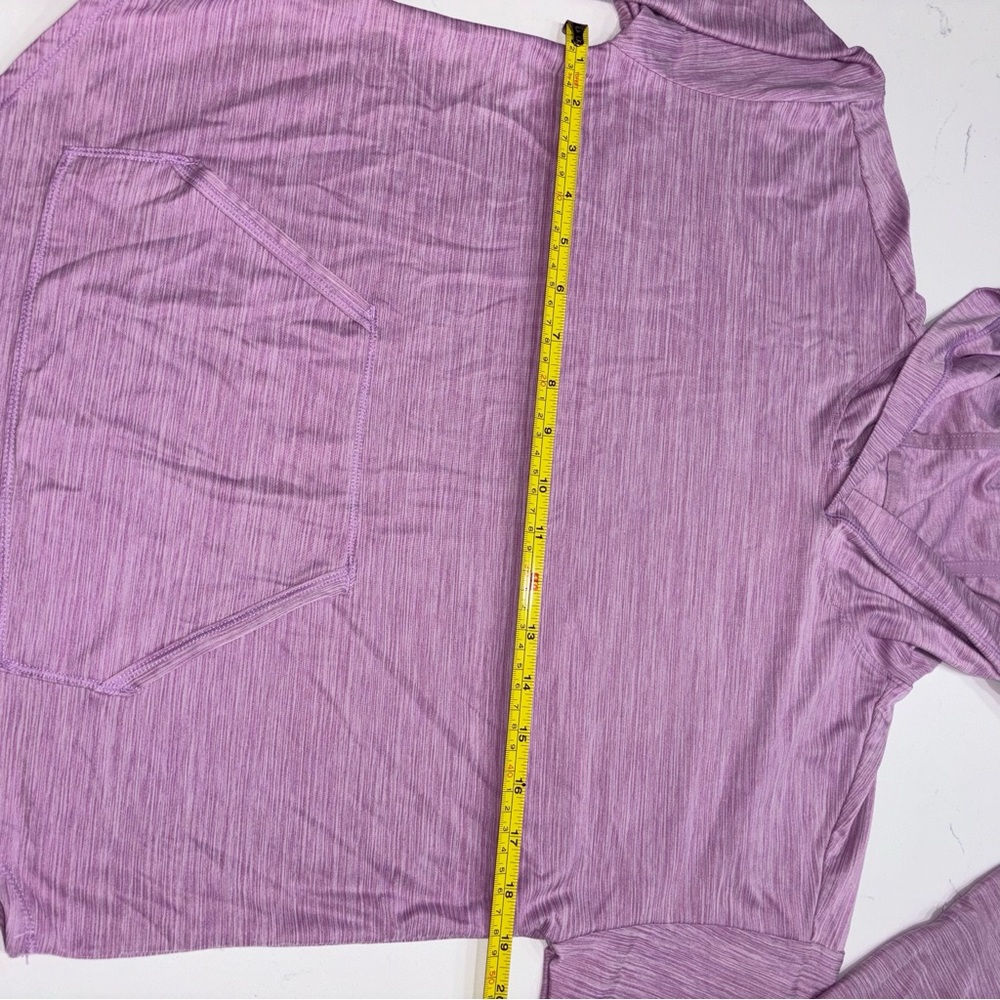 All in Motion Lavender Hooded Shirt – Girls XL (14/16)  Lightweight & Comfy - Picture 3 of 9